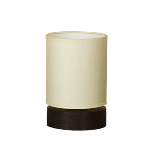 CITY LUX НАСТОЛНА ЛАМПА ХАВАНА ВЕНГЕ, АБАЖУР ШИНЦ КРЕМ, 1XE27