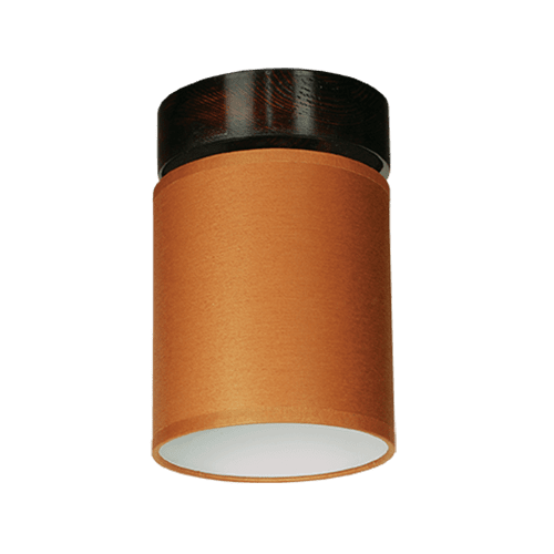 CITY LUX ПЛАФОН ХАВАНА ПАЛИСАНДЪР, АБАЖУР ШИНЦ КАФЯВ, 1XE27