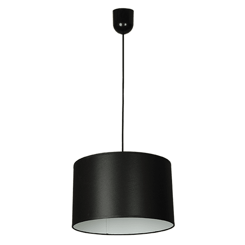 CITY LUX ПЕНДЕЛ ДЕФАНС ЧЕРЕН, АБАЖУР ШИНЦ ЧЕРЕН, 1XE27