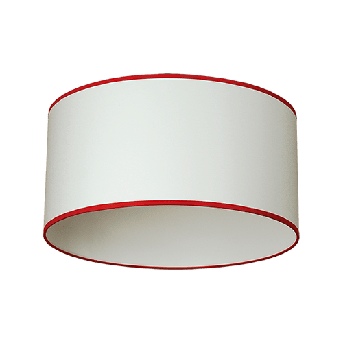 CITY LUX ПЛАФОН СЕНА БЯЛ, АБАЖУР ШИНЦ БЯЛ, 1XE27