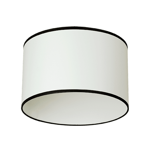 CITY LUX ПЛАФОН СЕНА БЯЛ, АБАЖУР ШИНЦ БЯЛ, 1XE27