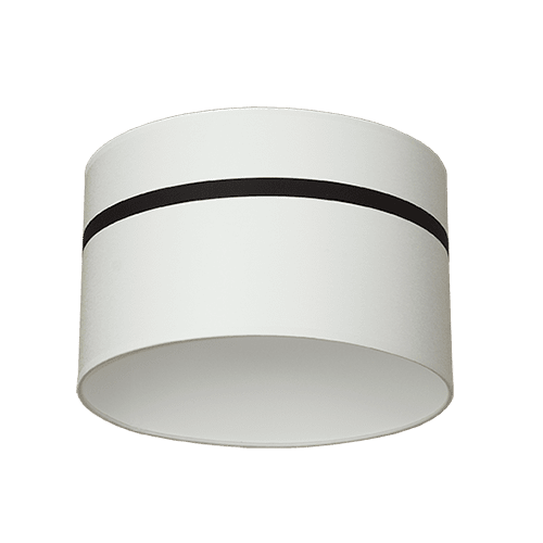 CITY LUX ПЛАФОН МОНМАРТЪР ЧЕРЕН, АБАЖУР ШИНЦ БЯЛ, 1XE27