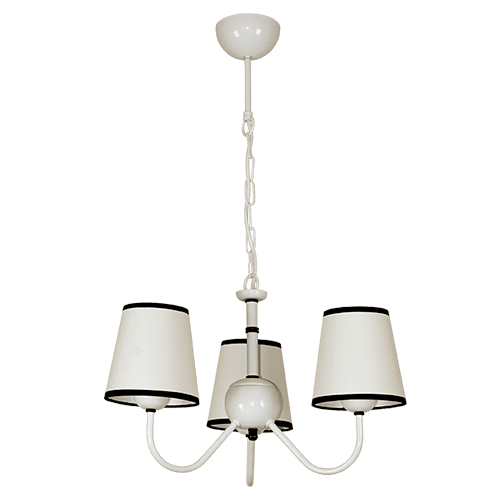 CITY LUX ПОЛИЛЕЙ ТУИСТ БЯЛ, АБАЖУРИ ШИНЦ БЯЛ, 3XE27