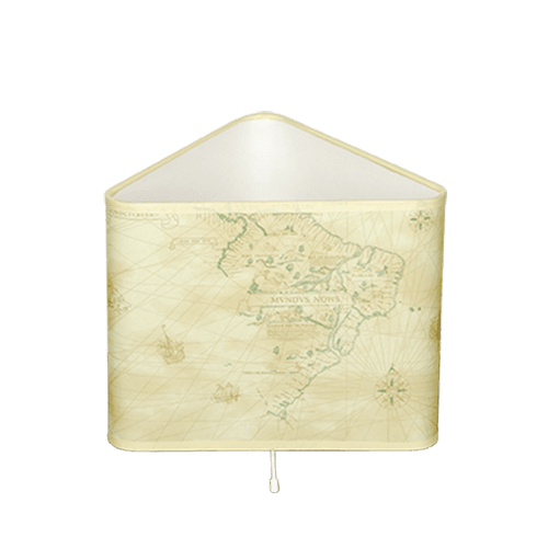 CITY LUX НАСТОЛНА ЛАМПА МАГЕЛАН БЯЛ, АБАЖУР ГЛОБУС, 1XE27