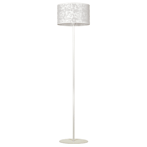 CITY LUX ЛАМПИОН НОРМАНДИЯ ЕЛИПСА БЯЛ, АБАЖУР НОРМАНДИЯ БЯЛ, 1XE27