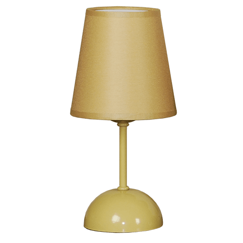 CITY LUX НАСТОЛНА ЛАМПА ПОНИ БАНАН, АБАЖУР ШИНЦ БАНАН, 1XE27