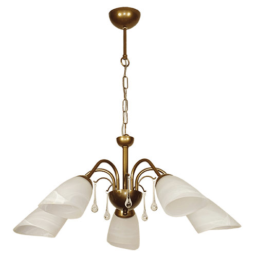 CITY LUX ПОЛИЛЕЙ БЕЛЛА СТАРО ЗЛАТО, 5XE27