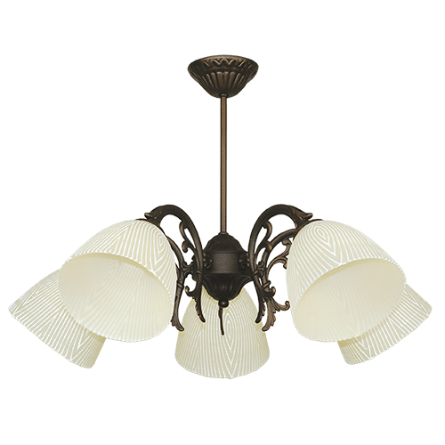 CITY LUX ПЛАФОН АЛЛА ПАТИНА, 5XE27