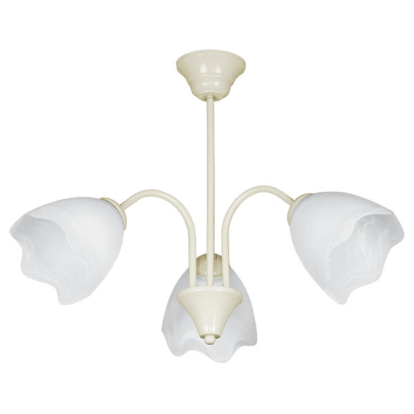 CITY LUX ПЛАФОН АЛФА КРЕМ, 3XE27