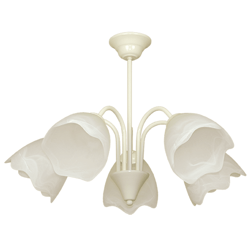 CITY LUX ПЛАФОН АЛФА КРЕМ, 5XE27