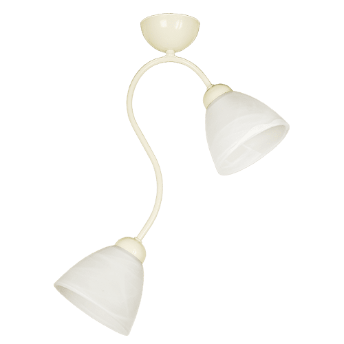 CITY LUX ПЛАФОН ЛИЛИ КРЕМ, 2XE27