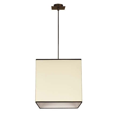 CITY LUX ПЕНДЕЛ МИЛАНО ПАТИНА, АБАЖУР ШИНЦ КРЕМ, 1XE27