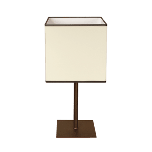 CITY LUX НАСТОЛНА ЛАМПА МИЛАНО ПАТИНА, АБАЖУР ШИНЦ КРЕМ, 1XE27