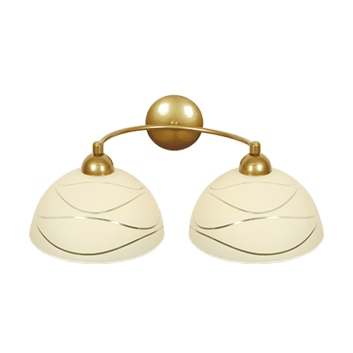 CITY LUX АПЛИК ВЕРОНИКА СТАРО ЗЛАТО, 2XE27