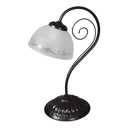 CITY LUX НАСТОЛНА ЛАМПА ДАЛАС ГРАФИТ, 1XE27