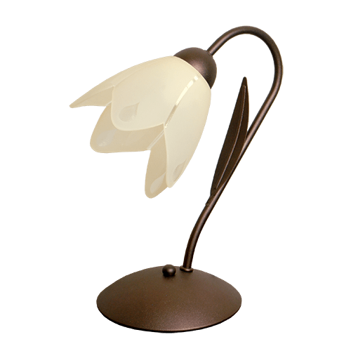 CITY LUX НАСТОЛНА ЛАМПА АТЛАНТА ПАТИНА, 1XE27