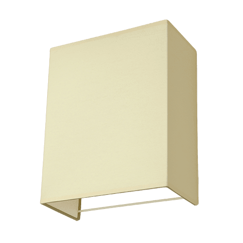 CITY LUX АПЛИК РИЦ БЯЛ, АБАЖУР ШИНЦ КРЕМ, 1XE27