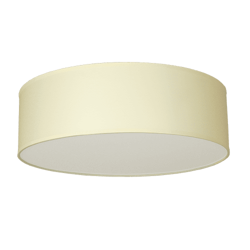 CITY LUX ПЛАФОН МЕТРОПОЛ Ø400 БЯЛ, АБАЖУР ШИНЦ КРЕМ, 3XE27