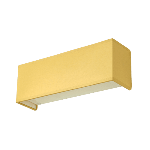 CITY LUX АПЛИК РИЦ БЯЛ, АБАЖУР ШИНЦ БАНАН, 2XE27