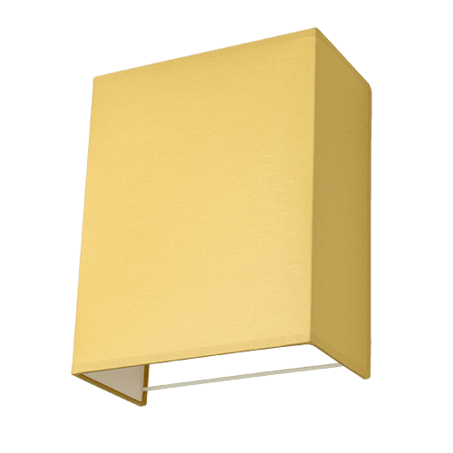 CITY LUX АПЛИК РИЦ БЯЛ, АБАЖУР ШИНЦ БАНАН, 1XE27