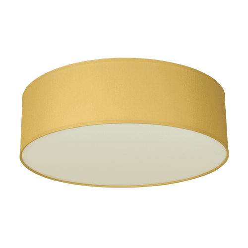 CITY LUX ПЛАФОН МЕТРОПОЛ Ø400 БЯЛ, АБАЖУР ШИНЦ БАНАН, 3XE27