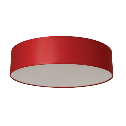CITY LUX ПЛАФОН МЕТРОПОЛ Ø500 БЯЛ, АБАЖУР ШИНЦ БОРДО, 3XE27