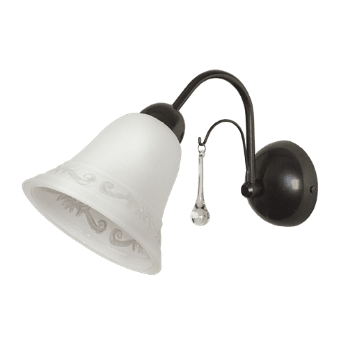 CITY LUX АПЛИК ФИОРИНО ЧЕРЕН НИКЕЛ, 1XE27