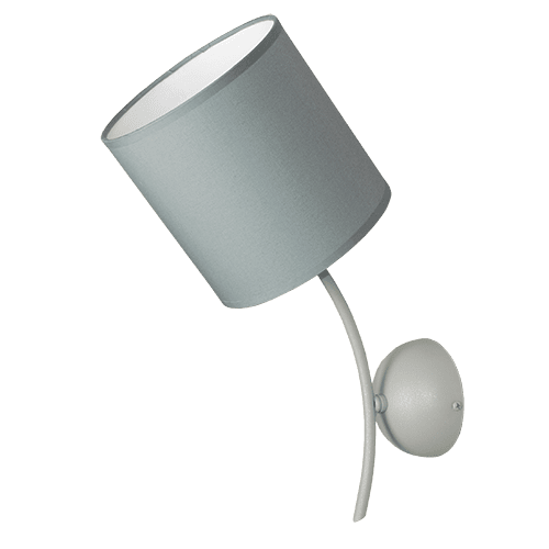 CITY LUX АПЛИК ГРАЦИЯ ТИТАН, АБАЖУР КОТЪН СВЕТЛОСИВ, 1XE27