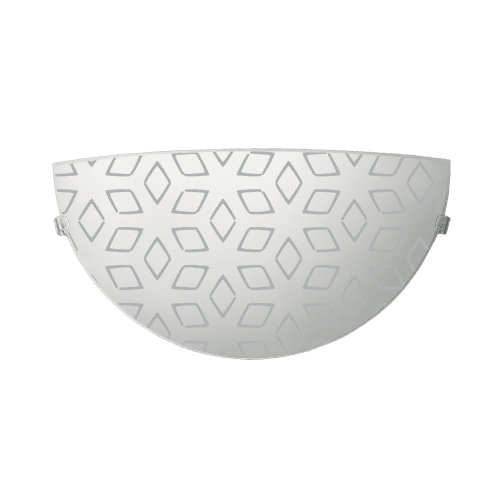 CITY LUX АПЛИК ИРИС, Ø300/2, БЯЛ, 1XE27