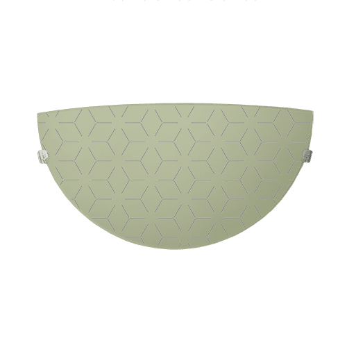 CITY LUX АПЛИК ЛОТОС, Ø300/2, ЕКРЮ, 1XE27