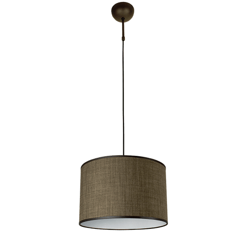 CITY LUX ПЕНДЕЛ САМИ КАФЯВ - ЦИЛИНДЪР, Ø300, ПАТИНА, 1XE27