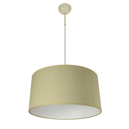 CITY LUX ПЕНДЕЛ САМИ ЕКРЮ - ЦИЛИНДЪР, Ø400, КРЕМ, 1XE27