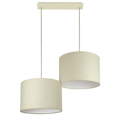 CITY LUX ПЕНДЕЛ СИРОС Ø300, КРЕМ, 2XE27