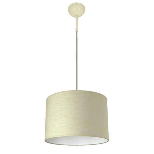 CITY LUX ПЕНДЕЛ СИРОС - ЦИЛИНДЪР, Ø300, КРЕМ, 1XE27