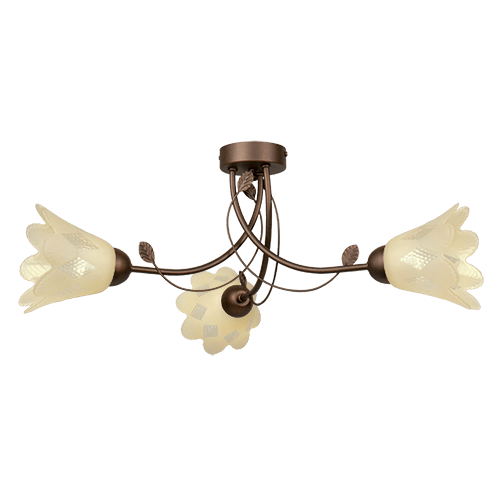 CITY LUX ПЛАФОН АНКОНА ПАТИНА, 3XE27