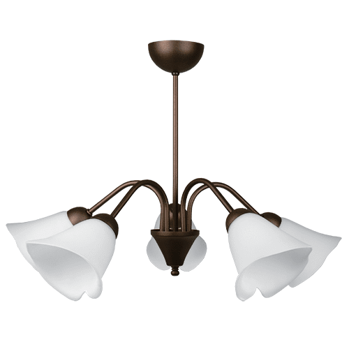 CITY LUX ПЛАФОН РАВЕЛО ПАТИНА, 5XE27