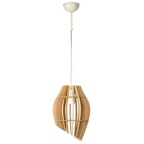 CITY LUX ПЕНДЕЛ ТЮЛИП КРЕМ + КРУША, 1XE27