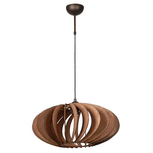 CITY LUX ПЕНДЕЛ МЕРИДИАН ПАТИНА + ПАЛИСАНДЪР, 1XE27