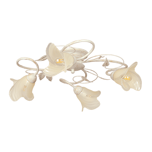 CITY LUX ПЛАФОН ЛАУРА КРЕМ, 4XE14