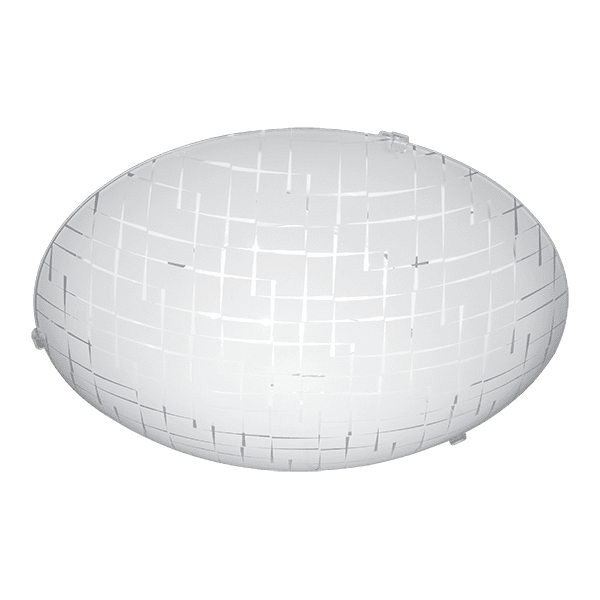 CITY LUX ПЛАФОНИЕРА НИКЕЯ LED 18W, Ø400, БЯЛ ГЛАНЦ