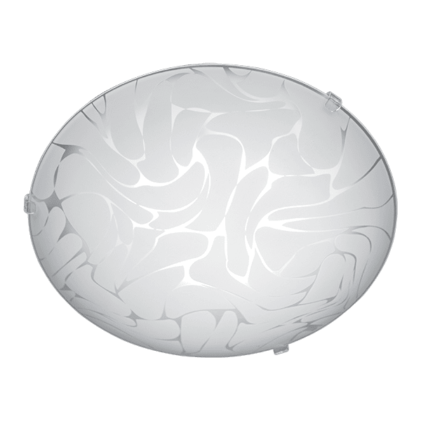 CITY LUX ПЛАФОНИЕРА ОНИКС LED 12W, Ø300, БЯЛ МАТ