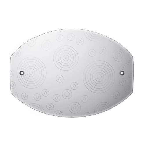 CITY LUX АПЛИК ОЗОН LED 6W, БЯЛ ГЛАНЦ