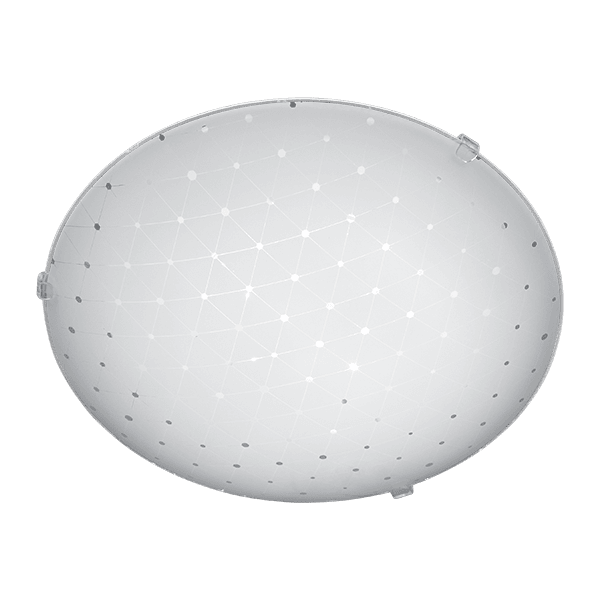 CITY LUX ПЛАФОНИЕРА ТРИНИТИ LED 12W, Ø300, БЯЛ ГЛАНЦ