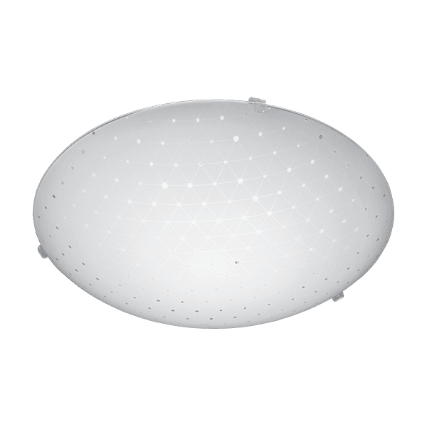 CITY LUX ПЛАФОНИЕРА ТРИНИТИ LED 18W, Ø400, БЯЛ ГЛАНЦ