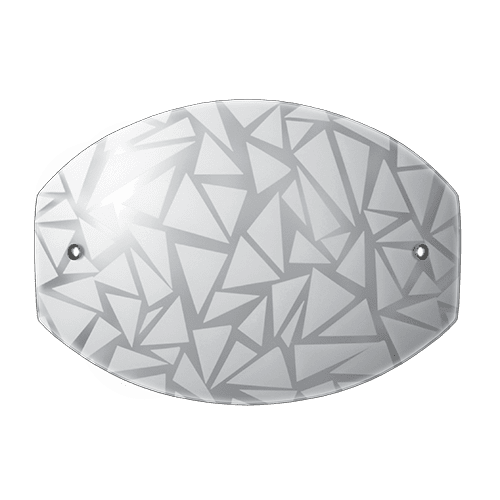 CITY LUX АПЛИК ВИТРАЖ LED 6W, БЯЛ МАТ