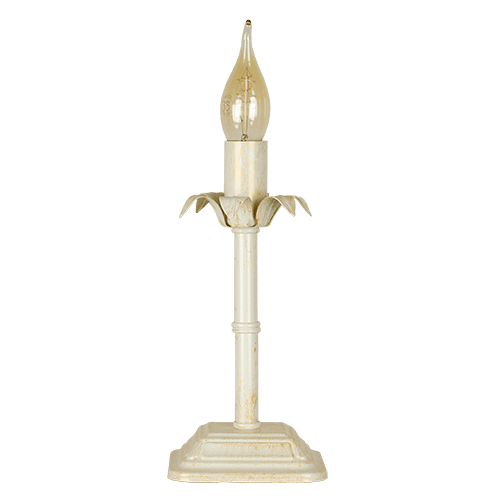 CITY LUX НАСТОЛНА ЛАМПА АНТИК КРЕМ, 1XE14