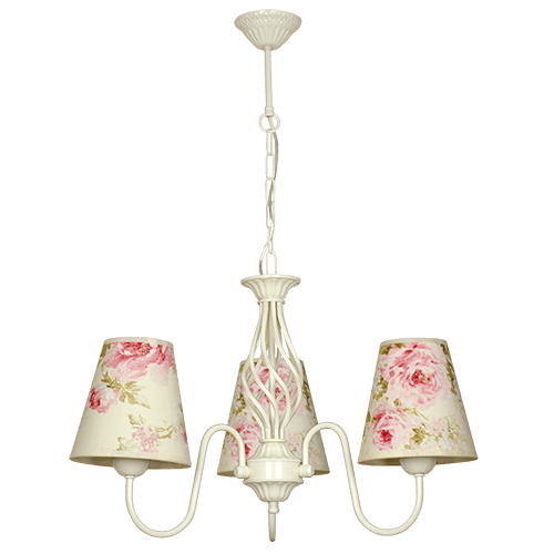 CITY LUX ПОЛИЛЕЙ БРУНАТЕ КРЕМ, АБАЖУРИ БРАЙТЪН КРЕМ, 3XE27