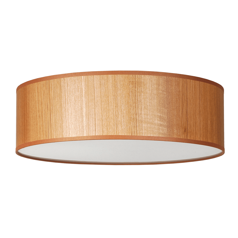 CITY LUX ПЛАФОН МЕТРОПОЛ Ø500 БЯЛ, АБАЖУР СОНА КАФЯВ, 3XE27