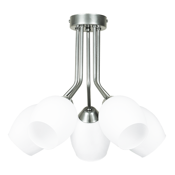 CITY LUX ПЛАФОН АЛТЕА ХРОМ, 5XE27