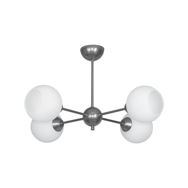 CITY LUX ПЛАФОН СТЕЛА ХРОМ, 4XE27